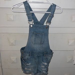 Blue Spice denim overalls